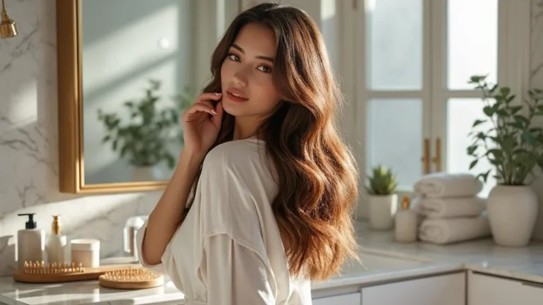 coiffure cheveux ondulés