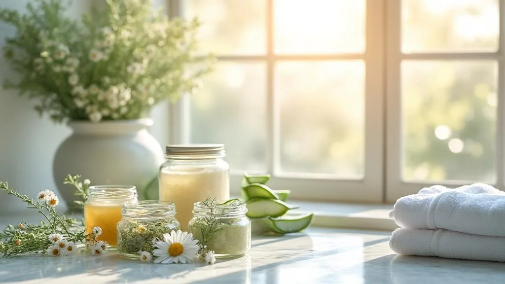 Femme ajustant un soutien-gorge propre pour prévenir boutons de stress et irritations cutanées mammaires